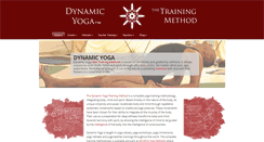 Desktop Screenshot of dynamicyoga.com